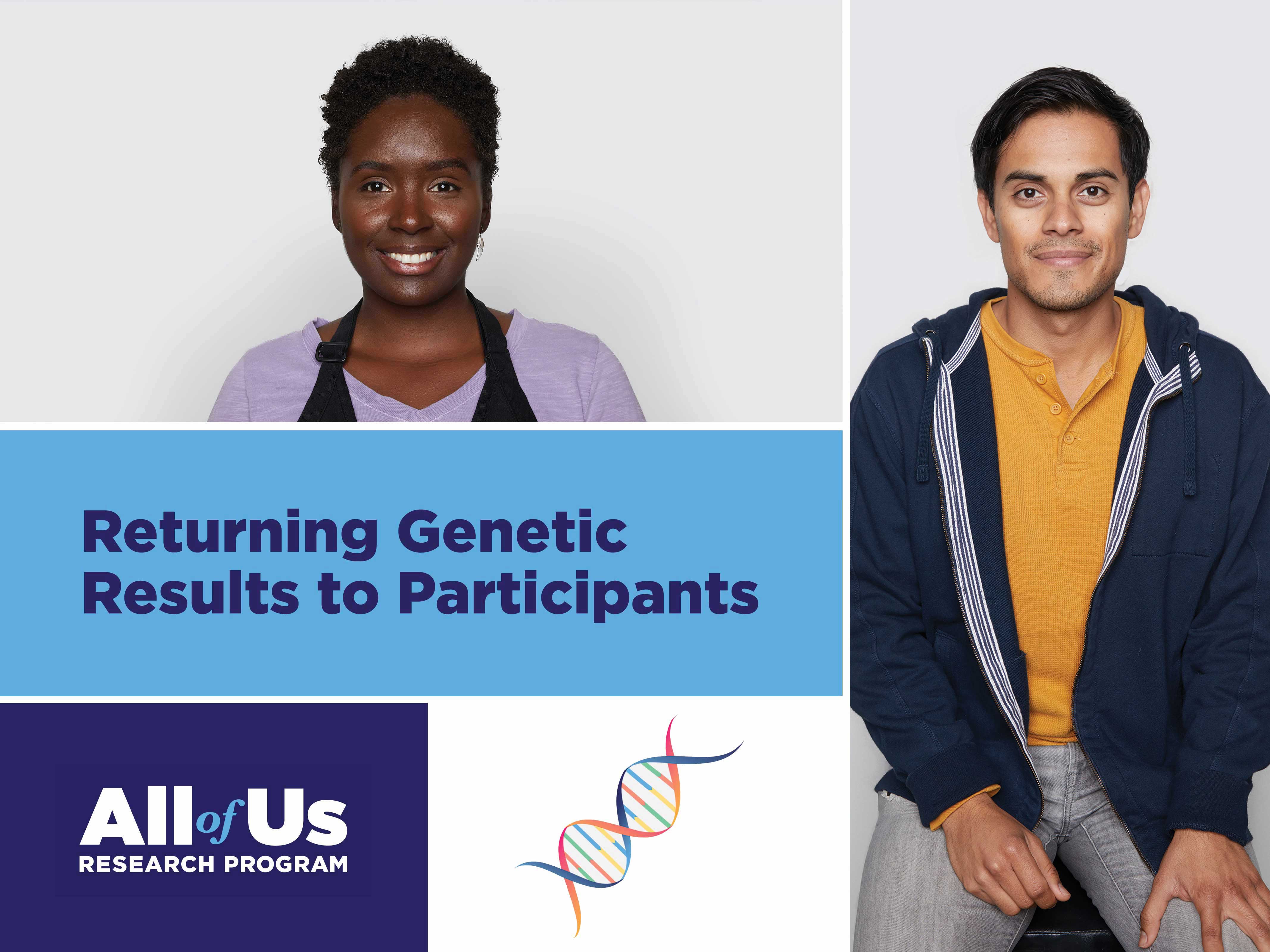 Returning Genetic Results to Participants Graphic